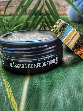 Máscara de Reconstrução: Óleo de girassol e extrato de algas - Crescimento e anti queda 250g
