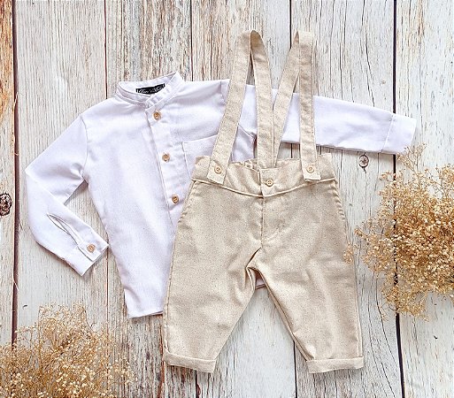 Look Bernardo natural - Camisa