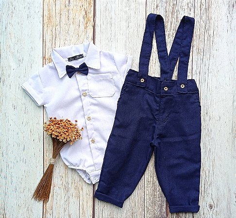 Look Oliver Azul Marinho – Body