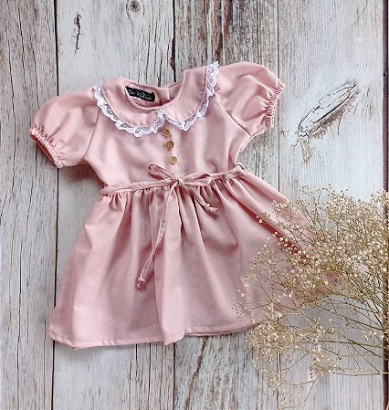 Vestido Amanhecer rosa