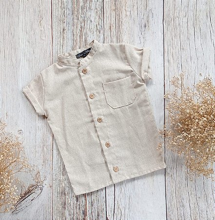 Camisa Guto natural - Manga curta
