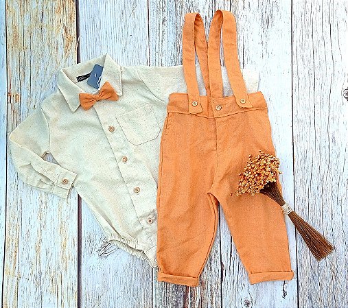 Look Pietro laranja - Body