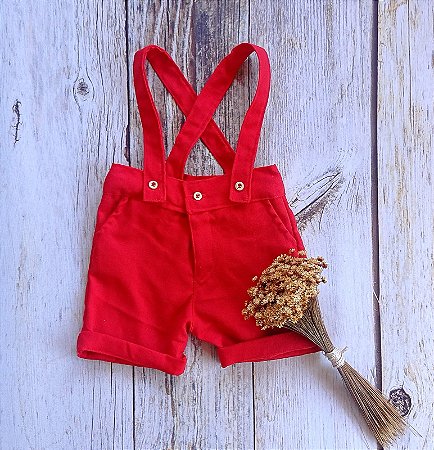 Bermuda Joaquim - Vermelha