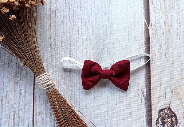 Gravata Borboleta - Marsala