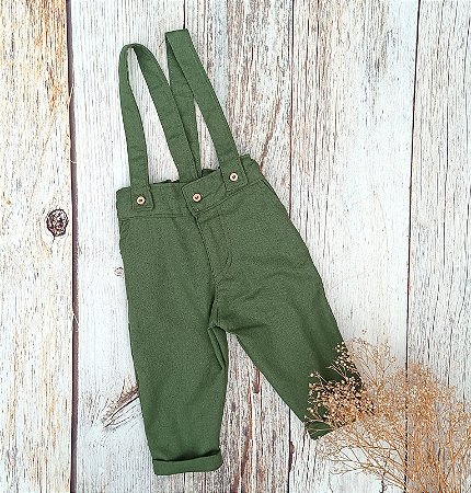 Calça Pietro verde musgo