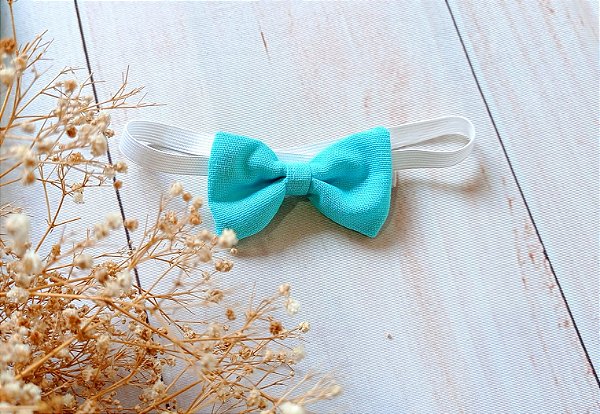 Gravata Borboleta - Azul tiffany