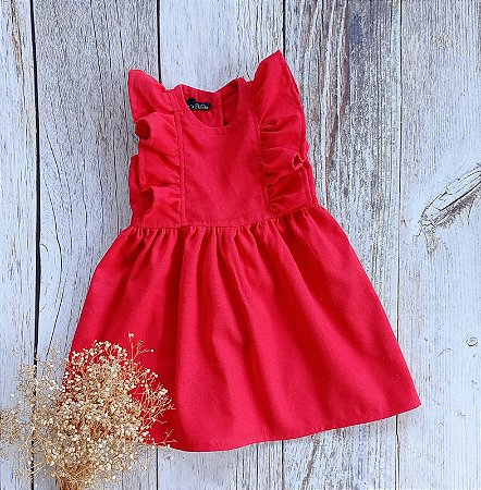 Vestido Maria vermelho