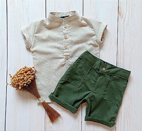 Look Rafa verde musgo