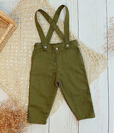 Calça Pietro verde oliva