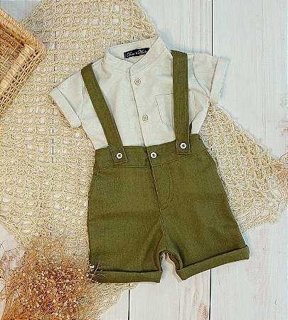 Look Samuel verde oliva