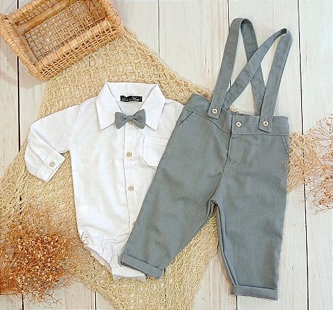 Look Pietro  cinza - Body