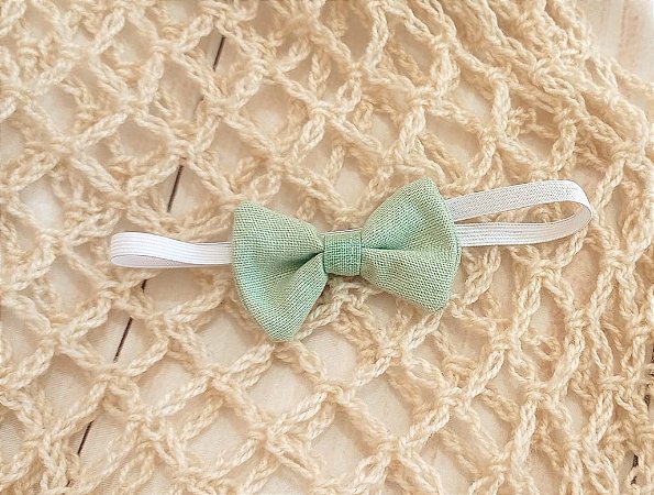 Gravata Borboleta - Verde menta