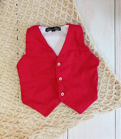 Colete Vicente - Vermelho