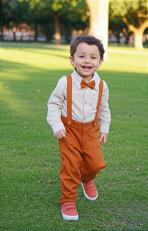 Look Pietro Caramelo - Camisa