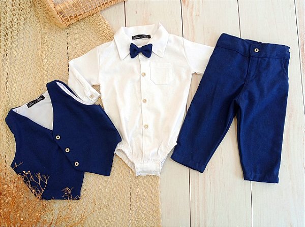 Look Vicente - Azul marinho