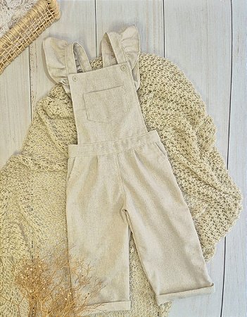 Jardineira Charlotte - Natural