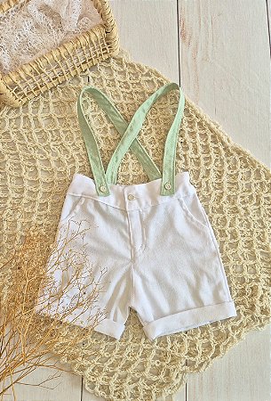 Bermuda Harry - Suspensórios verde menta