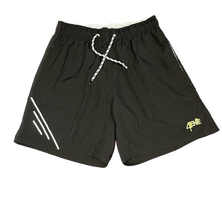 Short tactel com elastano ALIENTE refletivo