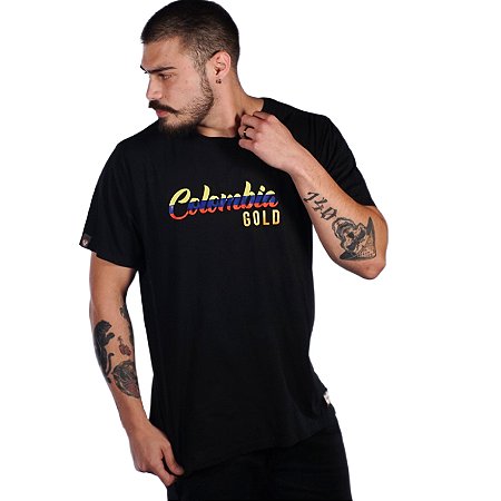 Camiseta Colombia Gold  GorillasFinger