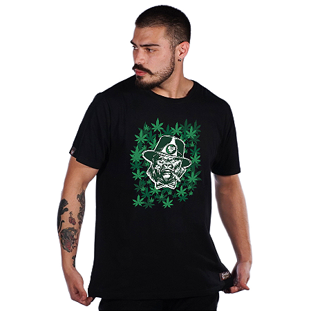 Camiseta Four Leaf Clover Gorillas Finger