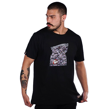 Camiseta Zip Purple Buds Gorillas Finger