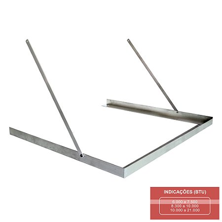Suporte de Ar Condicionado de Janela De Alumínio 6000 a 7500 BTUs BTF