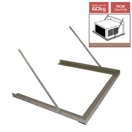 Suporte de Ar Condicionado de Janela de Alumínio 10000 a 21000 BTUs BTF