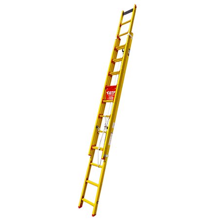 Escada Extensível PRÁTICA - 19 Degraus (+4) - BTF