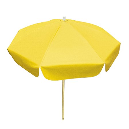 Guarda-Sol BTF 80x08 PVC/Madeira - Amarelo