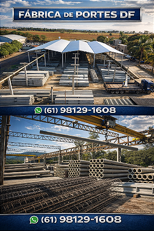 Fábrica de Poste Ceilândia WhatsApp (61) 98129-1608
