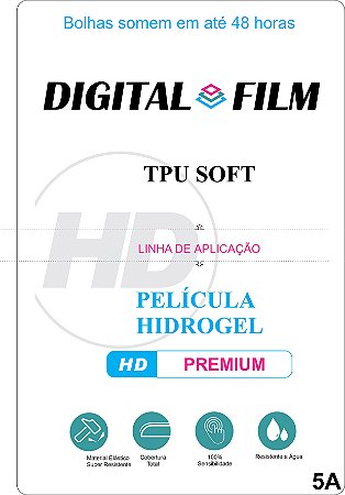 5A - 50 Películas PREMIUM Tablet/Ipad 30x20 11" HD Transparente para Máquinas de Corte