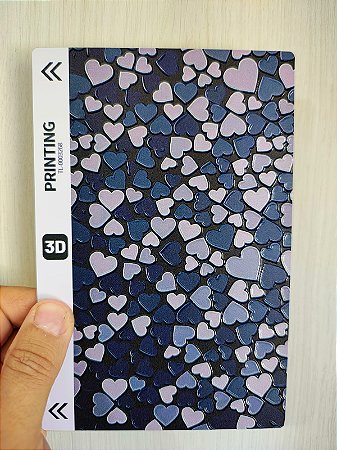 Película Skin Holográfica 3D traseira 0007