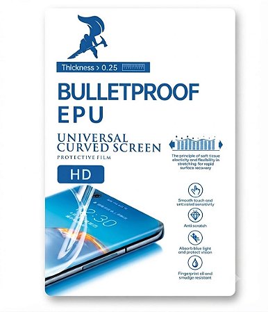 0,25mm - 50 Películas HD Transparente EPU Soft para Máquinas de Corte