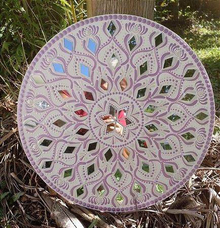 Mandala Espelho 40 cm