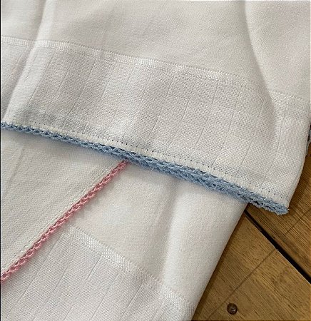 FRALDA BOCA 35X50 QUADRICULADA PINTE E BORDE COM PICUETA- VALLETEX