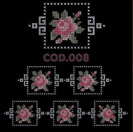 PONTO CRUZ PARA BORDADEIRA - RF008