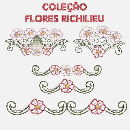 COLEÇÃO FLORES RICHILIEU