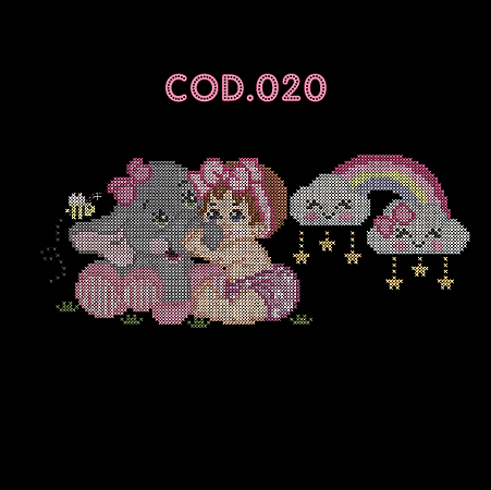 PONTO CRUZ PARA BORDADEIRA - RF020