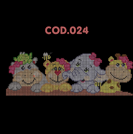 PONTO CRUZ PARA BORDADEIRA - RF025