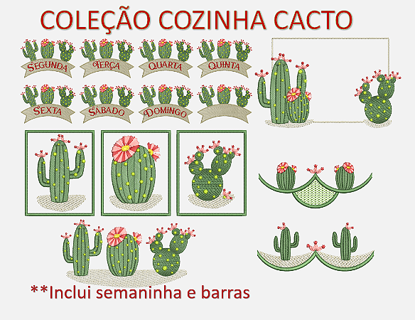 COLEÇÃO COZINHA CACTO