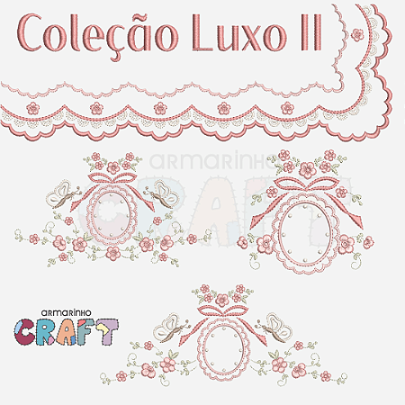 COLEÇÃO LUXO II - base colorida