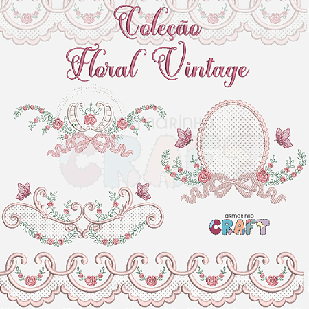 COLEÇÃO FLORAL VINTAGE