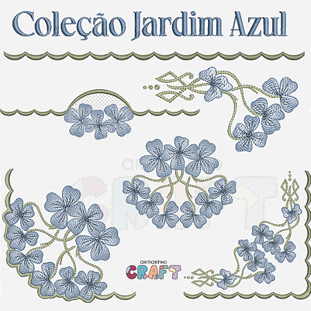 COLEÇÃO JARDIM AZUL