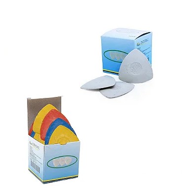 GIZ TRIANGULAR PARA TECIDO - CAIXA COM 10 UNIDADES