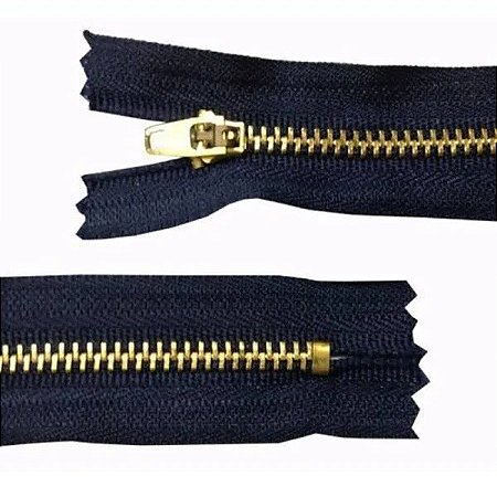 ZIPER METAL AUTOMÁTICO – 18CM- Nº4 – PCT C/ 100 UNID.