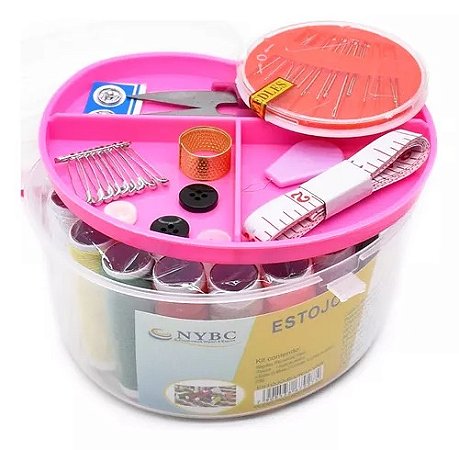 Maleta De Costura Coração - 32 Peças