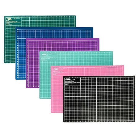 Base Corte A1 90X60 cm Dupla Face - Patchwork Artesanato