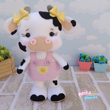 Vaca para decoração festa infantil fazendinha aniversário