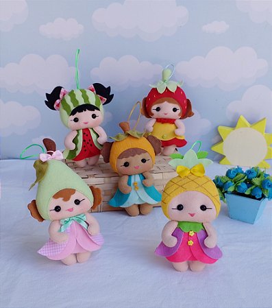 Mimi bonequinhas frutinhas