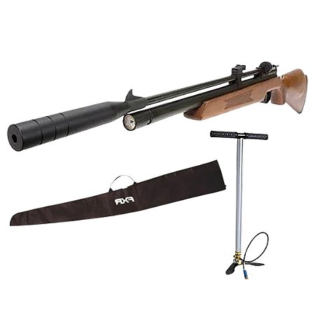 Carabina de Pressão PCP Artemis/FXR PR900 W G2 5.5mm + Bomba FXR Inox 300bar + Capa de Brinde